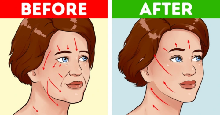 7 bài tập hiệu quả giúp loại bỏ nếp nhăn, trẻ hóa khuôn mặt, ngăn ngừa lão hóa - Ảnh 9.