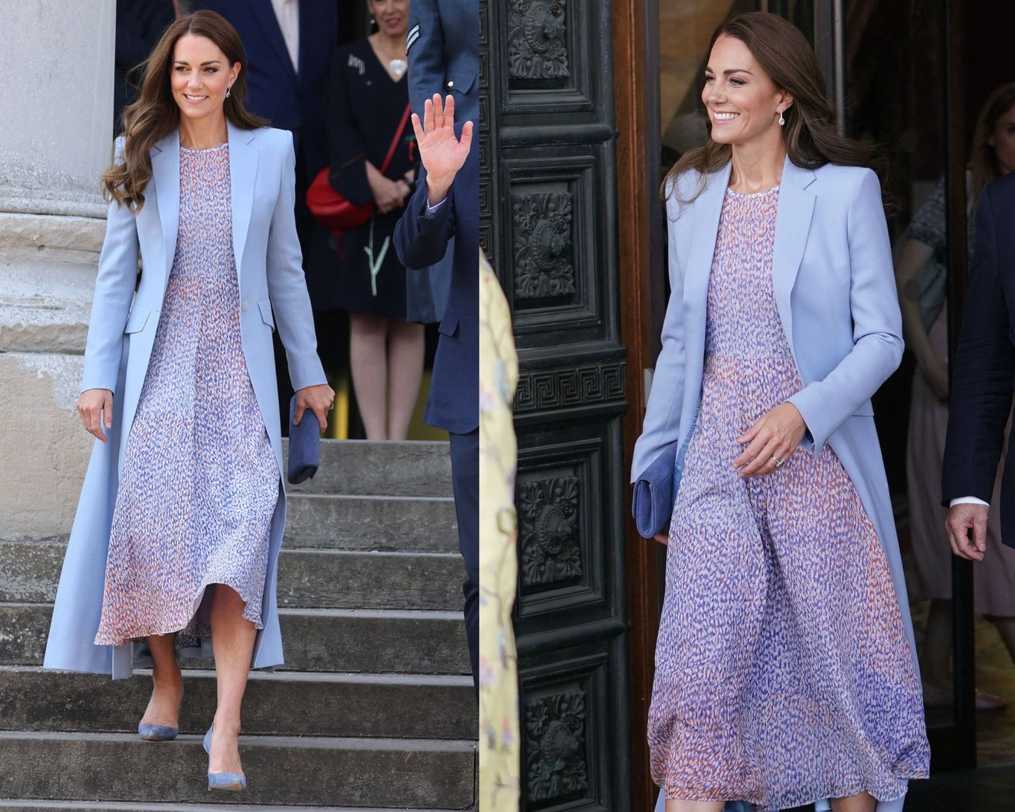 Vương phi Kate Middleton chính là &quot;sách mẫu&quot; diện trang phục màu sắc sang trọng, tinh tế - Ảnh 6.