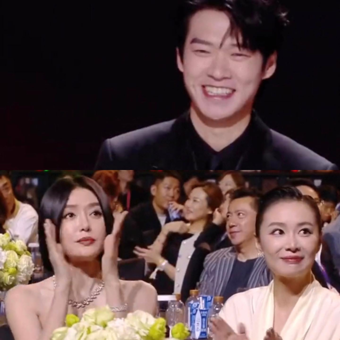 Khoảnh khắc hot nhất Đ&ecirc;m hội iQIYI: 3 cặp "phim giả t&igrave;nh thật" bị soi, 1 mỹ nh&acirc;n muốn n&eacute; cũng kh&ocirc;ng được - Ảnh 4.