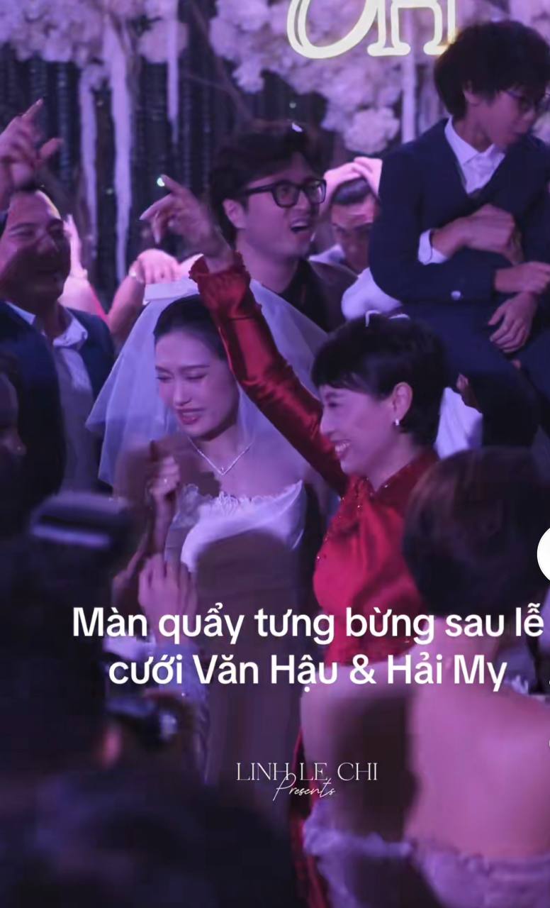 Hai thông gia nhà Văn Hậu và Hải My nhận &quot;cơn mưa&quot; lời khen bởi những sự tinh tế từ khâu tổ chức tiệc cưới- Ảnh 1.