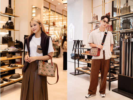 COACH ch&iacute;nh thức khai trương cửa h&agrave;ng đầu ti&ecirc;n tại Lotte Mall T&acirc;y Hồ H&agrave; Nội - Ảnh 9.