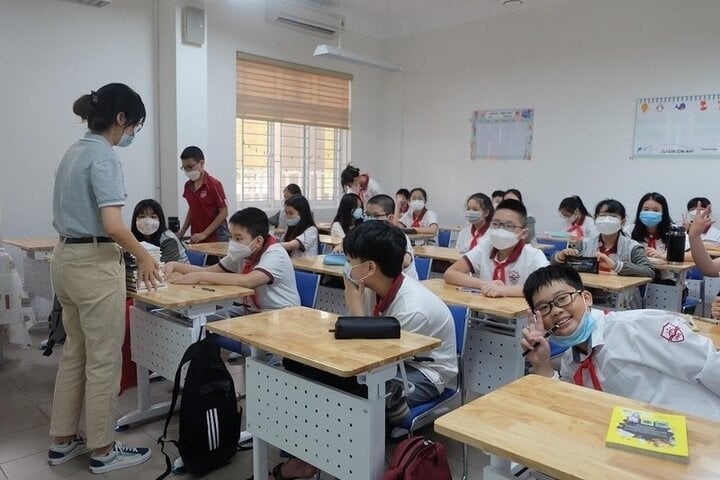 Trường cấp 2 hot nhất nhì Hà Nội tăng bài kiểm tra thi vào lớp 6 - Ảnh 1.