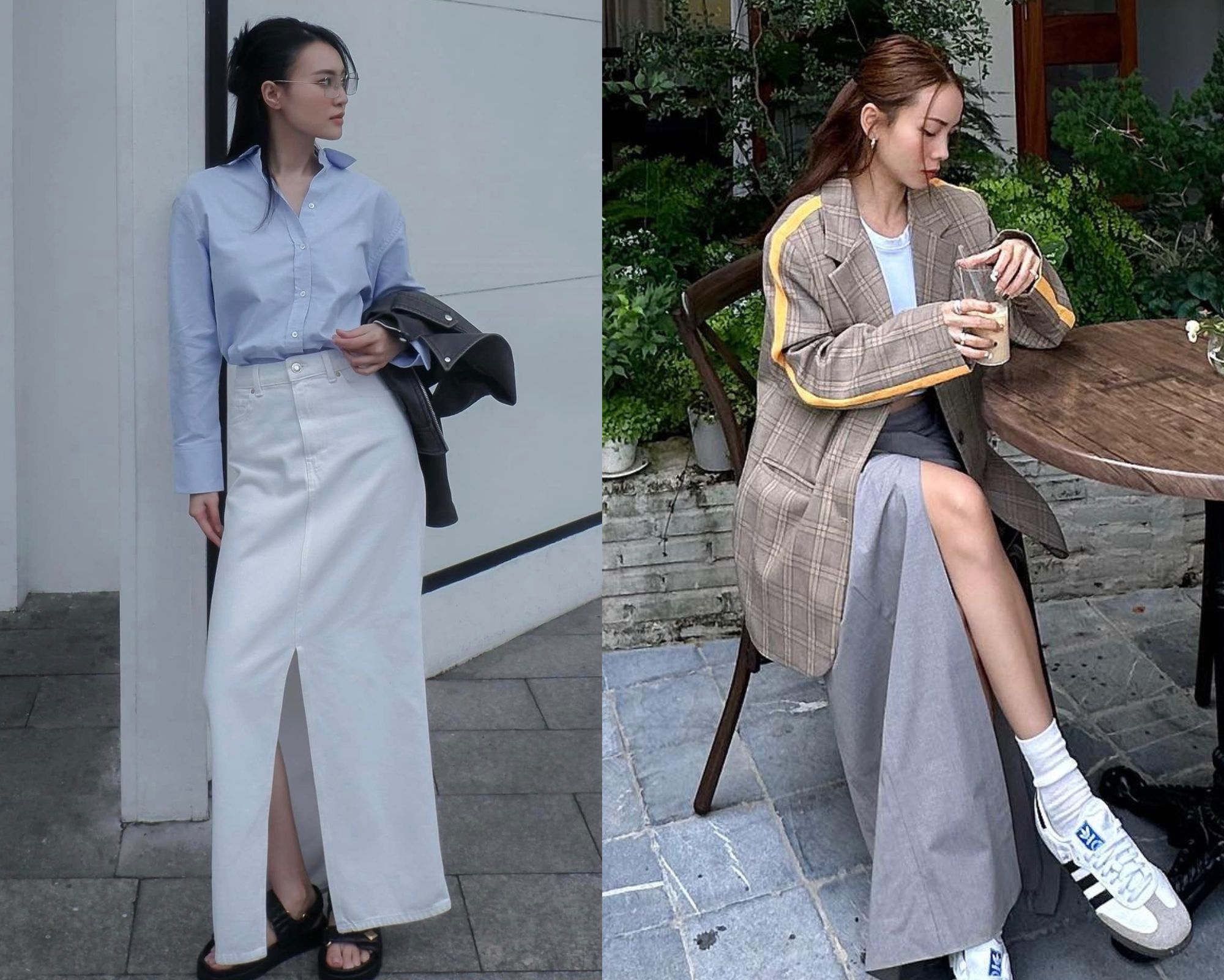 5 mẫu chân váy dài giúp mỹ nhân Việt mặc đẹp suốt bốn mùa quanh năm - Ảnh 7.