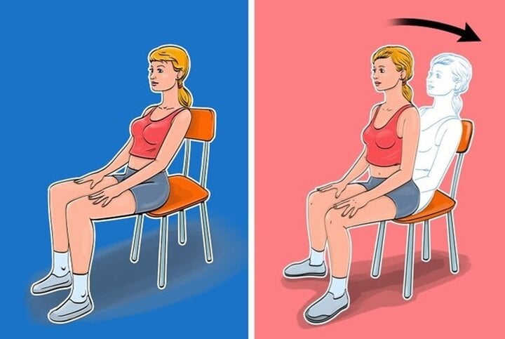 5 bài tập chỉ ngồi một chỗ vẫn 'quét sạch' mỡ bụng cho dân văn phòng - Ảnh 1. 5 bài tập chỉ ngồi một chỗ vẫn 'quét sạch' mỡ bụng cho dân văn phòng - Ảnh 1.