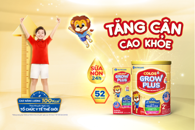 Mẹ trúng vàng trúng xe cùng Nutricare Colos24h Grow Plus - Bé tăng cân cao khỏe - Ảnh 2.