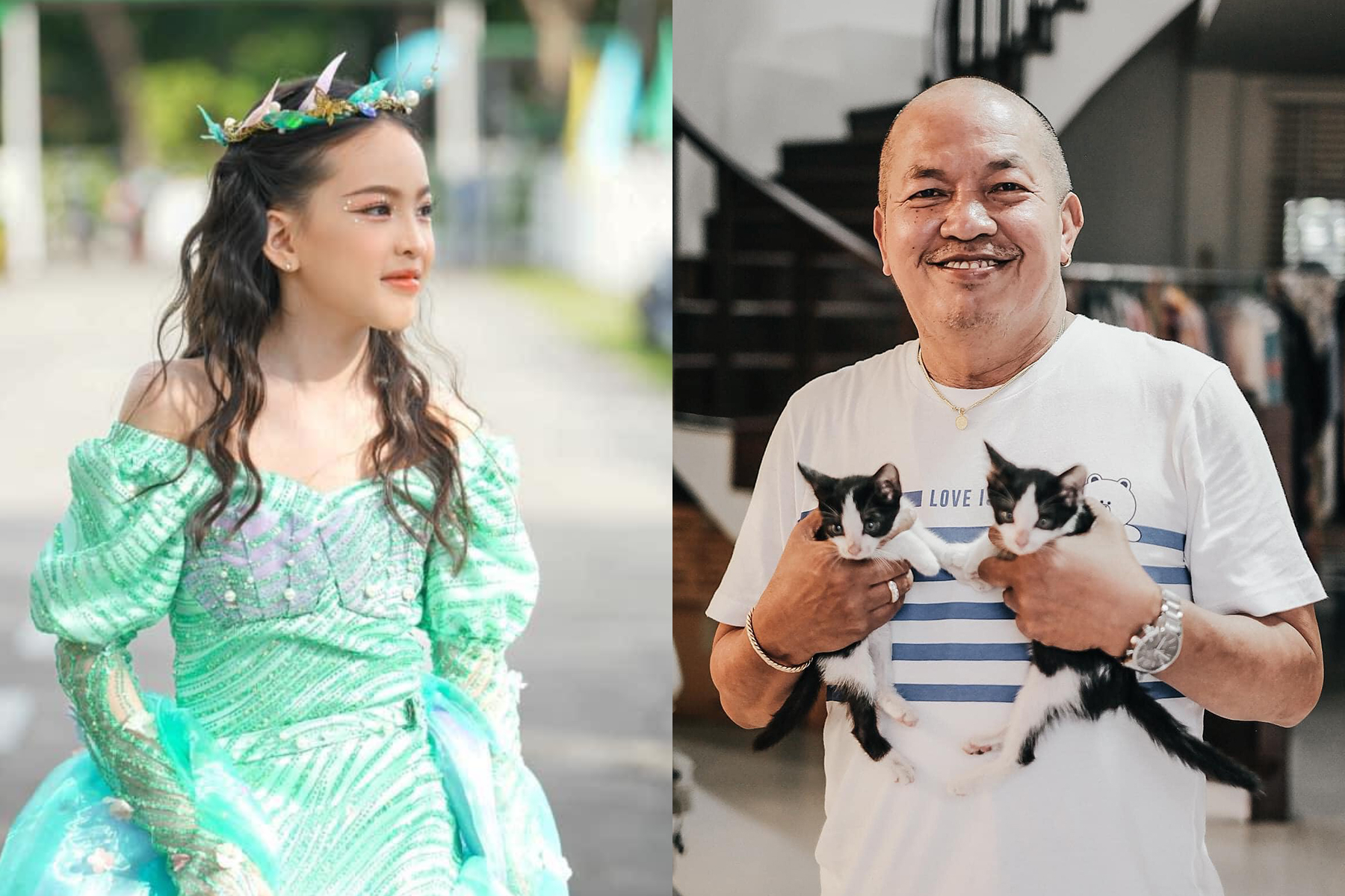 Cô bé gây sốt MXH vì quá xinh trong hội thao trường, hoá ra là cháu gái của cố danh hài đình đám này - Ảnh 5. Cô bé gây sốt MXH vì quá xinh trong hội thao trường, hoá ra là cháu gái của cố danh hài đình đám này - Ảnh 5.