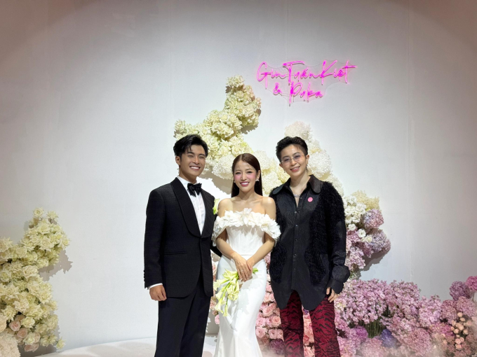 Tiệc cưới Puka - Gin Tuấn Kiệt: Cô dâu chú rể rạng rỡ bên dàn khách mời trong hôn lễ ở TP Hồ Chí Minh - Ảnh 5.