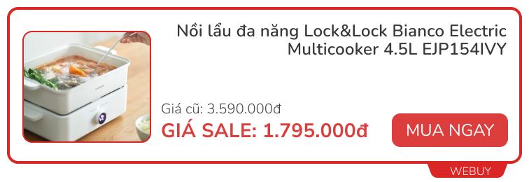 Săn sale đầu tháng: Đồ gia dụng chính hãng Lock&Lock, Xiaomi, Bear đồng loạt giảm đến nửa giá, có món giảm mạnh 65% - Ảnh 10.