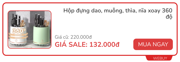 5 món đồ bếp cho hội lười: Rút ngắn một nửa thời gian vào bếp, giá siêu rẻ lại đang sale tới 50% - Ảnh 6.