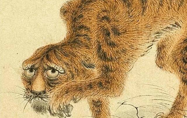 Cố cung lưu giữ bức tranh kỳ lạ vẽ con hổ ốm đói, hậu thế khó hiểu, chuyên gia phóng to tìm thấy chân tướng- Ảnh 4.
