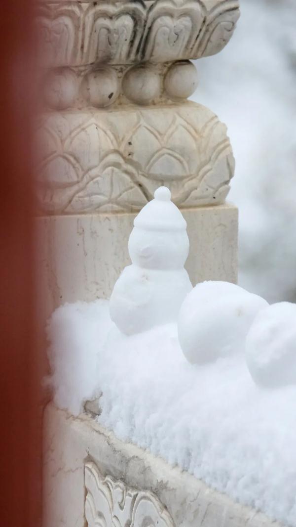 Chùm ảnh: Giá lạnh cực độ, Vạn Lý Trường Thành và Cố Cung tạo nên cảnh tượng tuyết phủ đẹp như tranh vẽ - Ảnh 7.