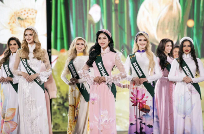 Chung kết Miss Earth 2023: Vương miện danh giá nhất thuộc về người đẹp Albania, Đỗ Thị Lan Anh xuất sắc ở vị trí Miss Earth Water - Ảnh 1.