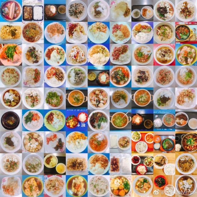 Nữ sinh không nỡ tốt nghiệp chỉ vì canteen của trường, tung album ảnh chụp bữa ăn trong 4 năm gây sốt toàn cõi mạng - Ảnh 2. Nữ sinh không nỡ tốt nghiệp chỉ vì canteen của trường, tung album ảnh chụp bữa ăn trong 4 năm gây sốt toàn cõi mạng - Ảnh 2.