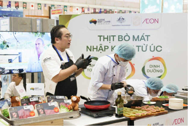 Úc phối hợp các nhà nhập khẩu và bán lẻ phát triển thịt bò mát tại Việt Nam - Ảnh 3. Úc phối hợp các nhà nhập khẩu và bán lẻ phát triển thịt bò mát tại Việt Nam - Ảnh 3.