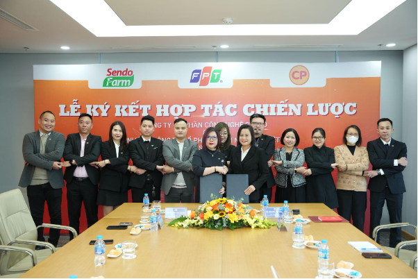 FPT - Sendo Farm bắt tay CP Foods và Đức Việt Foods - Ảnh 1. FPT - Sendo Farm bắt tay CP Foods và Đức Việt Foods - Ảnh 1.