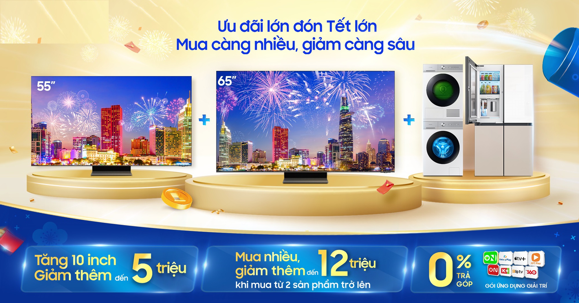 Tân trang nhà cửa thêm rộn ràng sắc xuân với loạt TV đa phong cách - Ảnh 2. Tân trang nhà cửa thêm rộn ràng sắc xuân với loạt TV đa phong cách - Ảnh 2.
