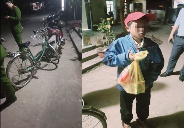 Bé trai lớp 6 bị lạc khi đạp xe trăm km đi thăm người thân trong đêm - Ảnh 2.