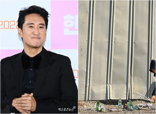 Tài tử “Nấc thang lên thiên đường” hứng chỉ trích khi chụp ảnh tại hiện trường tìm thấy thi thể Lee Sun Kyun - Ảnh 1.