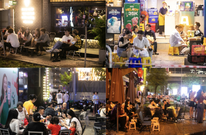 Giới trẻ háo hức tụ tập cà phê tối cuối năm tại TP.HCM, vẫn là khu Nguyễn Siêu - Ngô Văn Năm đông đúc nhất - Ảnh 2.