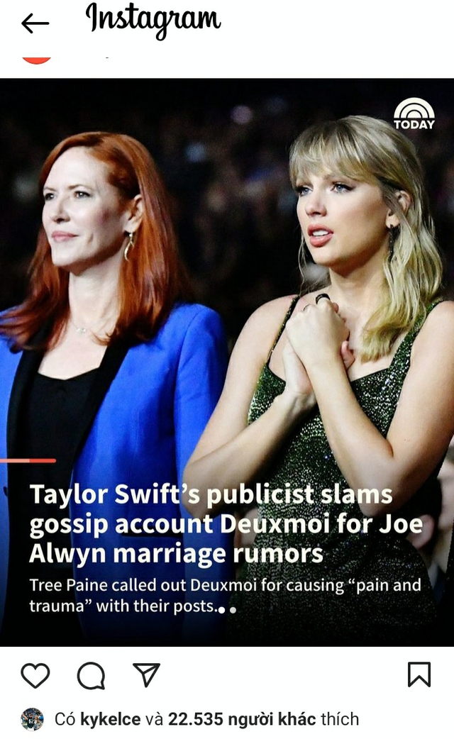 The boyfriend's family made a notable move after Taylor Swift was rumored to have secretly married her ex - Photo 3.