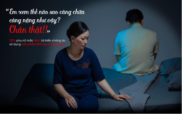 Những tổn thương hằn sâu - Bộ ảnh cảnh báo thực trạng biến chứng từ các phương pháp trị nám kém an toàn - Ảnh 1.