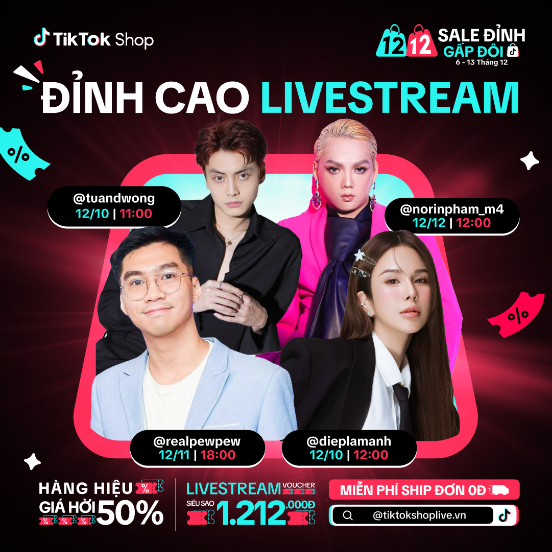 TikTok Shop siêu sale 12.12 đã sẵn sàng, đâu là những bí kíp chốt đơn không thể bỏ lỡ? - Ảnh 2.