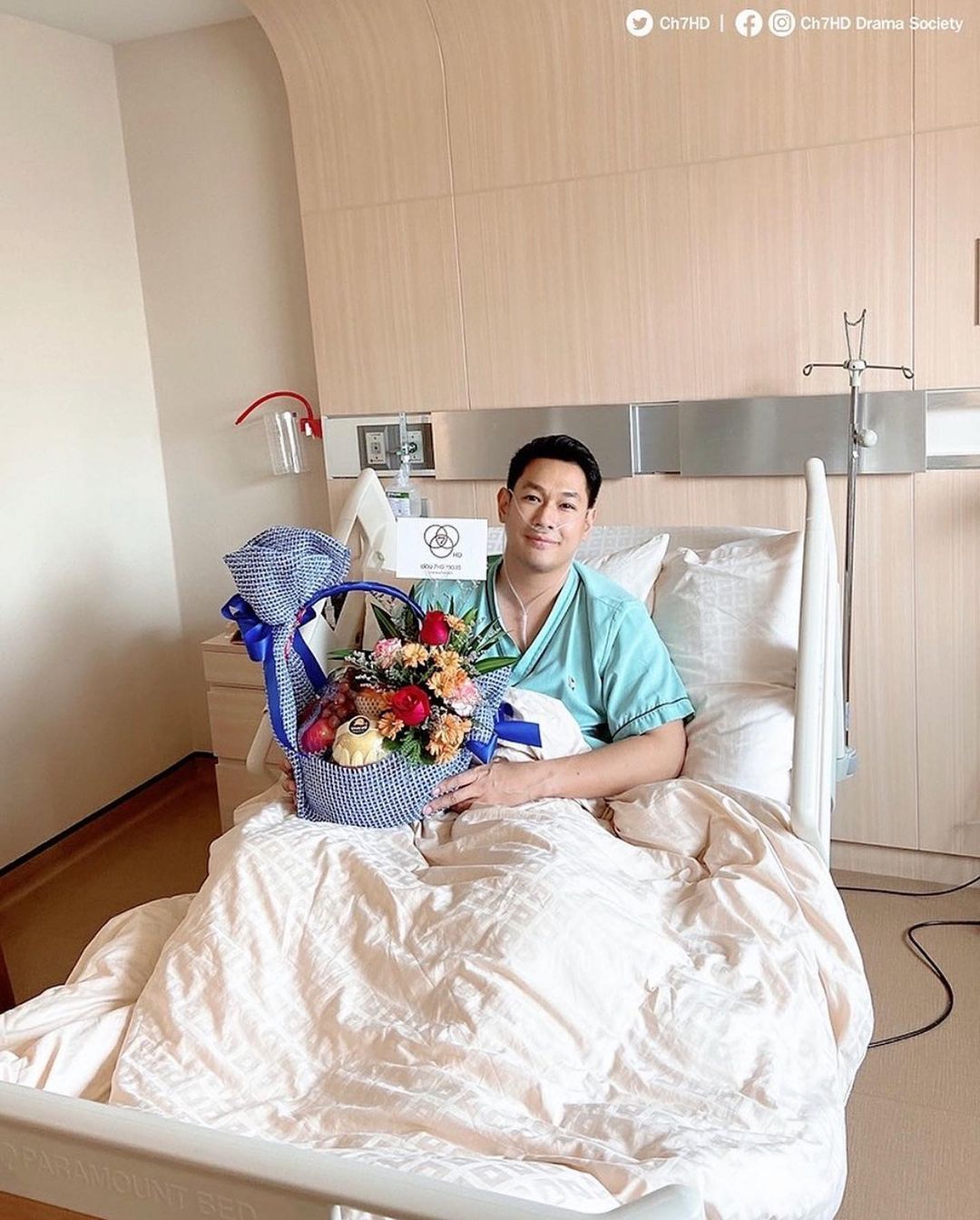Tài tử đình đám Thái Lan mắc bệnh ung thư tim, nhập viện hóa trị đến 5 lần - Ảnh 3. Tài tử đình đám Thái Lan mắc bệnh ung thư tim, nhập viện hóa trị đến 5 lần - Ảnh 3.