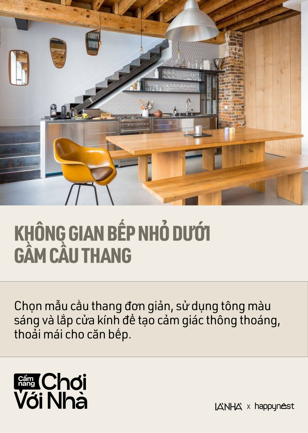 Cứ ngỡ tiết kiệm không gian nhưng bố trí bếp ở vị trí này không cẩn thận sẽ gặp những sai lầm tai hại - Ảnh 8.