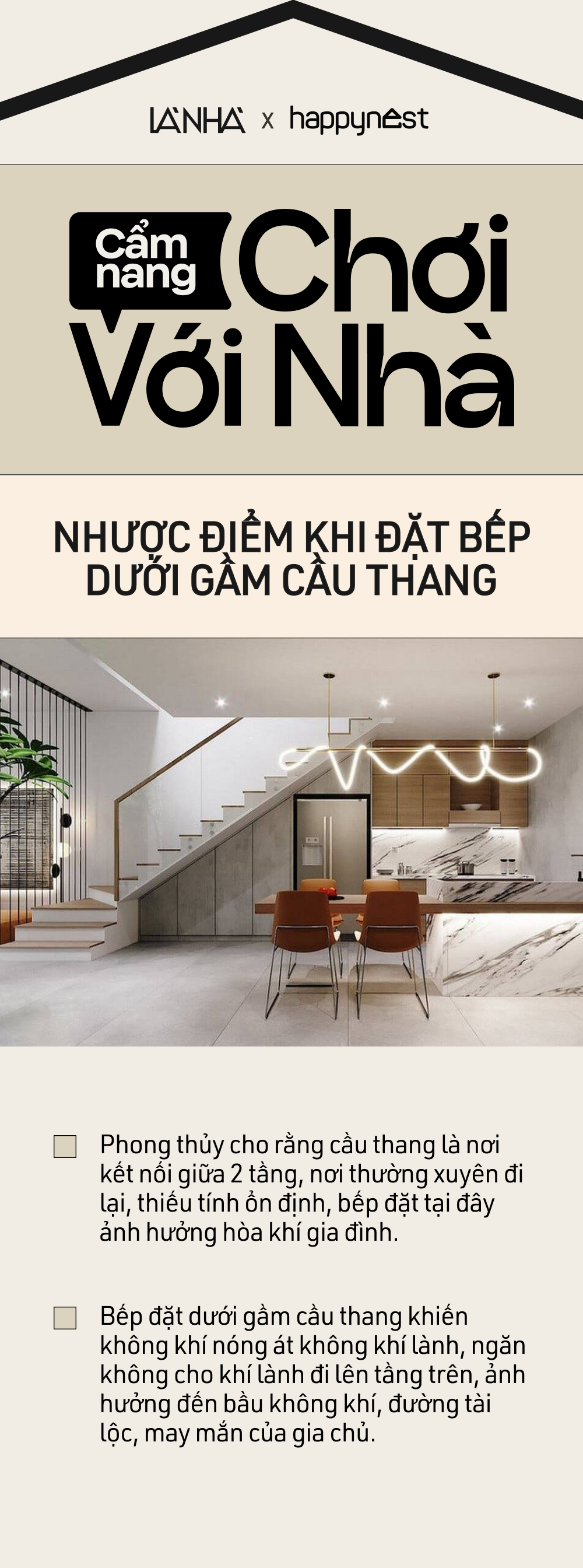 Cứ ngỡ tiết kiệm không gian nhưng bố trí bếp ở vị trí này không cẩn thận sẽ gặp những sai lầm tai hại - Ảnh 3.