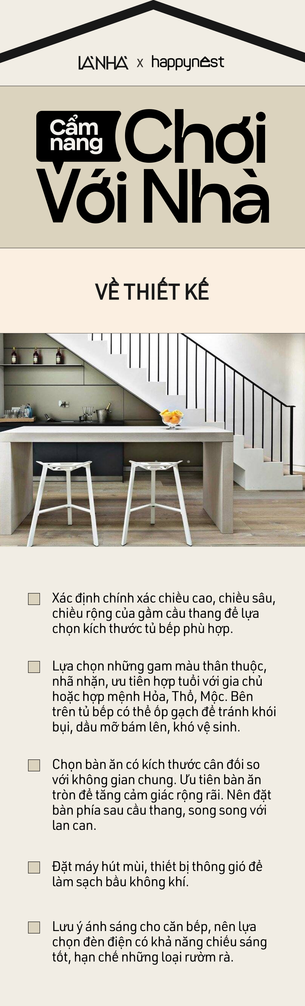 Cứ ngỡ tiết kiệm không gian nhưng bố trí bếp ở vị trí này không cẩn thận sẽ gặp những sai lầm tai hại - Ảnh 5.