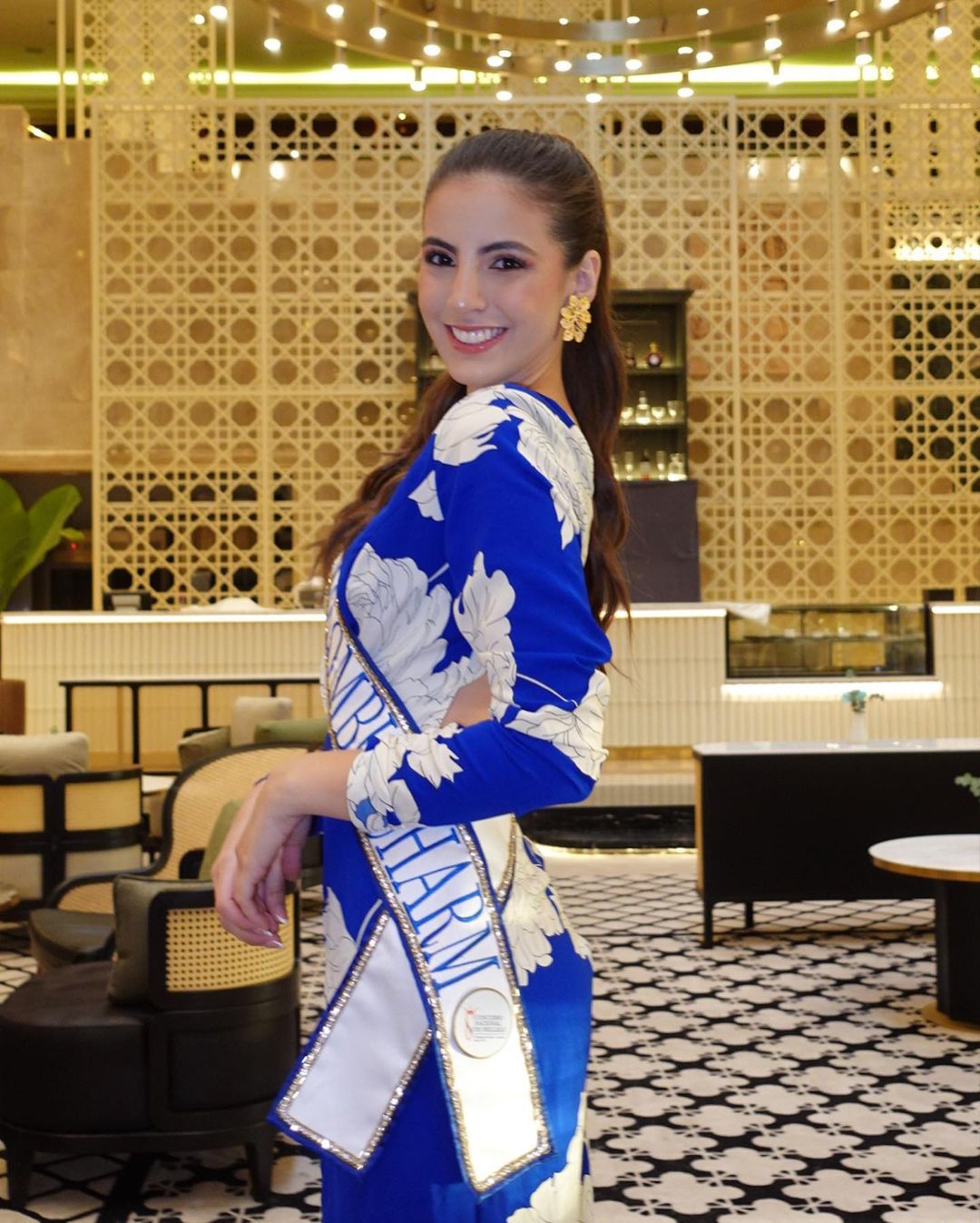 Những người đẹp Thanh Thanh Huyền phải dè chừng tại Miss Charm: Venezuela cao hơn 1m80, Cộng hòa Dominica cực ấn tượng với một điểm khác biệt - Ảnh 6.