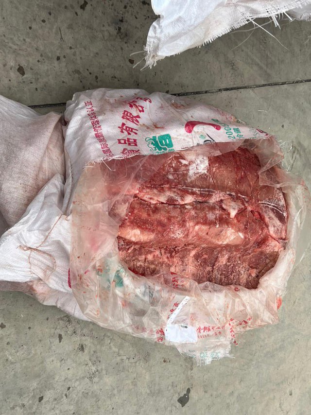 Hà Nội: Thu giữ gần 1 tấn nầm lợn hư hỏng - Ảnh 3.