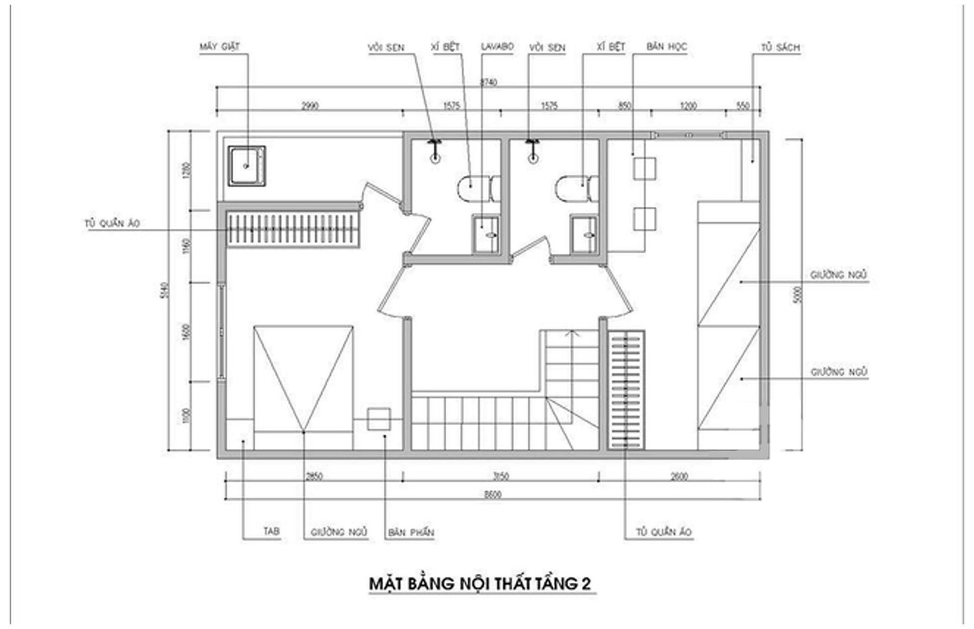 Thiết kế nhà ống 43m² cho gia đình 5 người  - Ảnh 2.