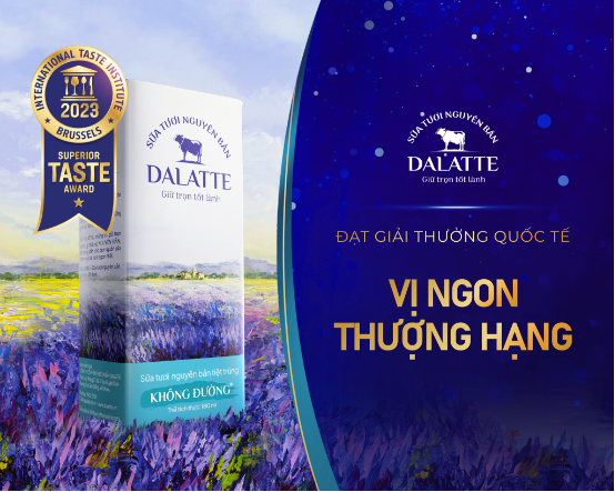 DALATTE tự hào đạt giải thưởng quốc tế Vị ngon thượng hạng 2023 - Ảnh 1.