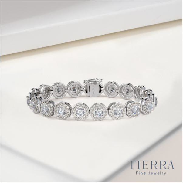 Những mẫu lắc tay kim cương đốn tim c&ocirc; n&agrave;ng hiện đại - Ảnh 4.