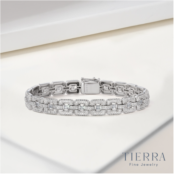 Những mẫu lắc tay kim cương đốn tim c&ocirc; n&agrave;ng hiện đại - Ảnh 6.