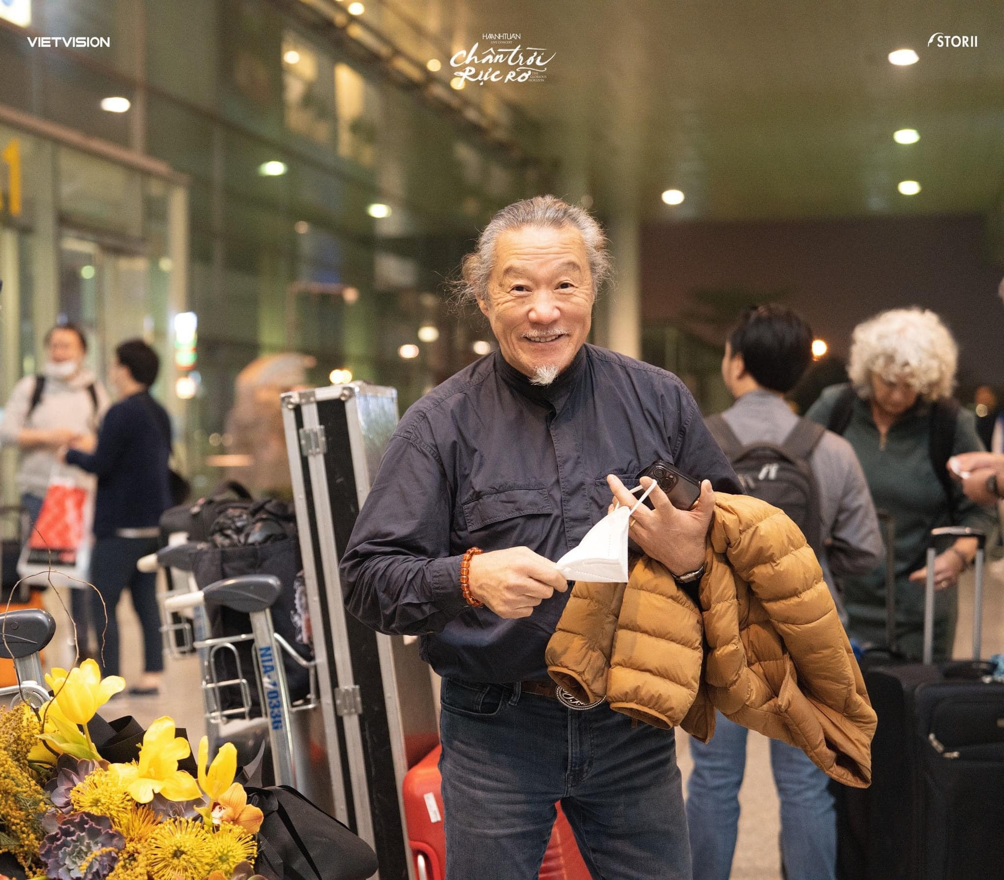 Huyền thoại âm nhạc Kitaro đã đặt chân đến Việt Nam để chuẩn bị concert Hà Anh Tuấn - Ảnh 1.