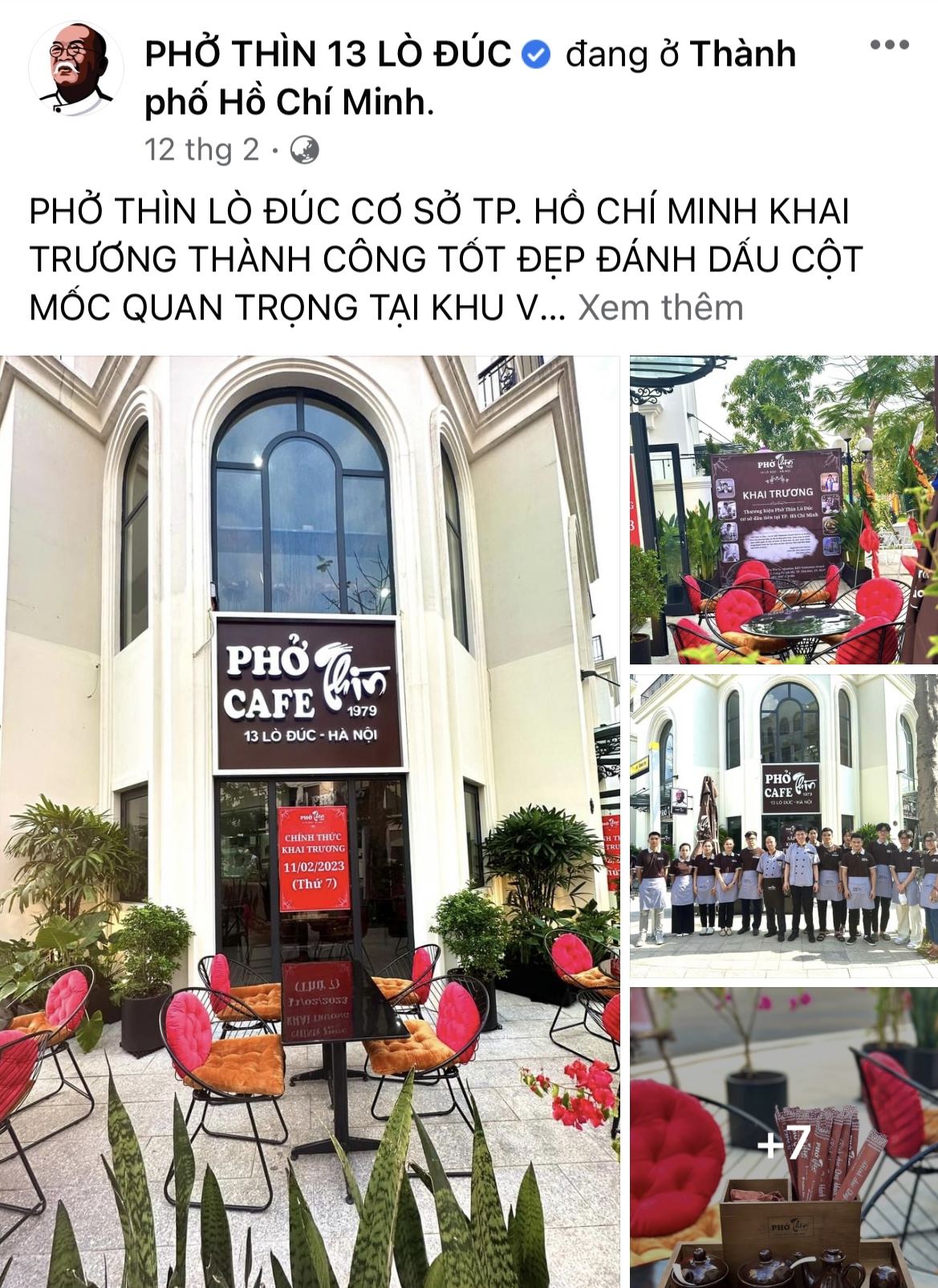 Ông Nguyễn Trọng Thìn từng phủ nhận “trang tích xanh Phở Thìn 13 Lò Đúc không phải của tôi”, vậy page này hiện hoạt động ra sao? - Ảnh 3.