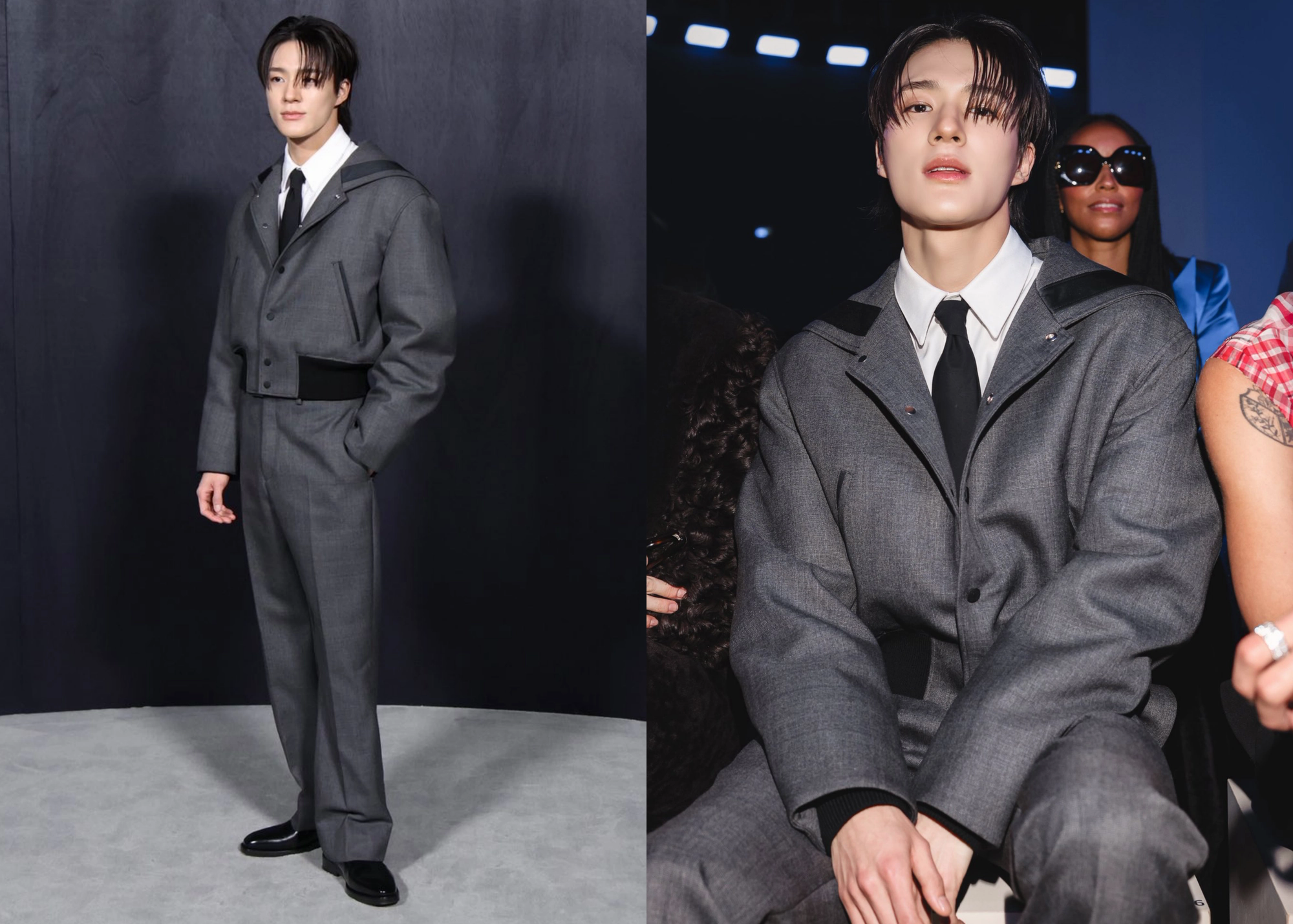 Milan Fashion Week vẫn nóng nhờ idol Hàn: RM (BTS) hút sạch spotlight tại show Bottega Veneta, Jeno (NCT) và Soyeon ((G)-IDLE) cũng khét chẳng kém! - Ảnh 8.