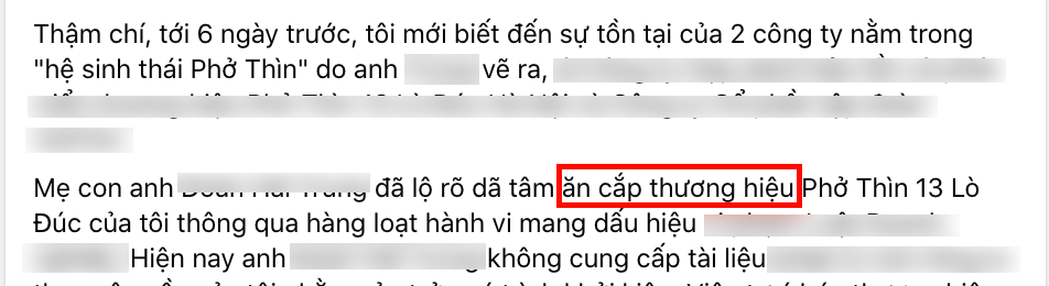 Dân mạng rần rần trước tin ông chủ phở Thìn Lò Đúc ra tâm thư, cho biết mình bị &quot;ăn cắp thương hiệu&quot;? - Ảnh 3.