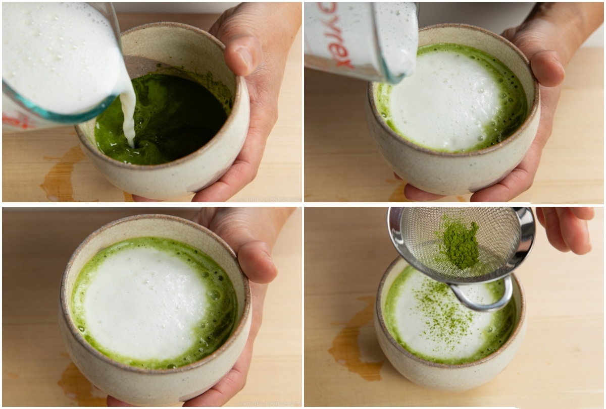 Trời lạnh pha matcha latte nóng hổi uống buổi sáng vừa ấm người vừa tỉnh táo - Ảnh 3.