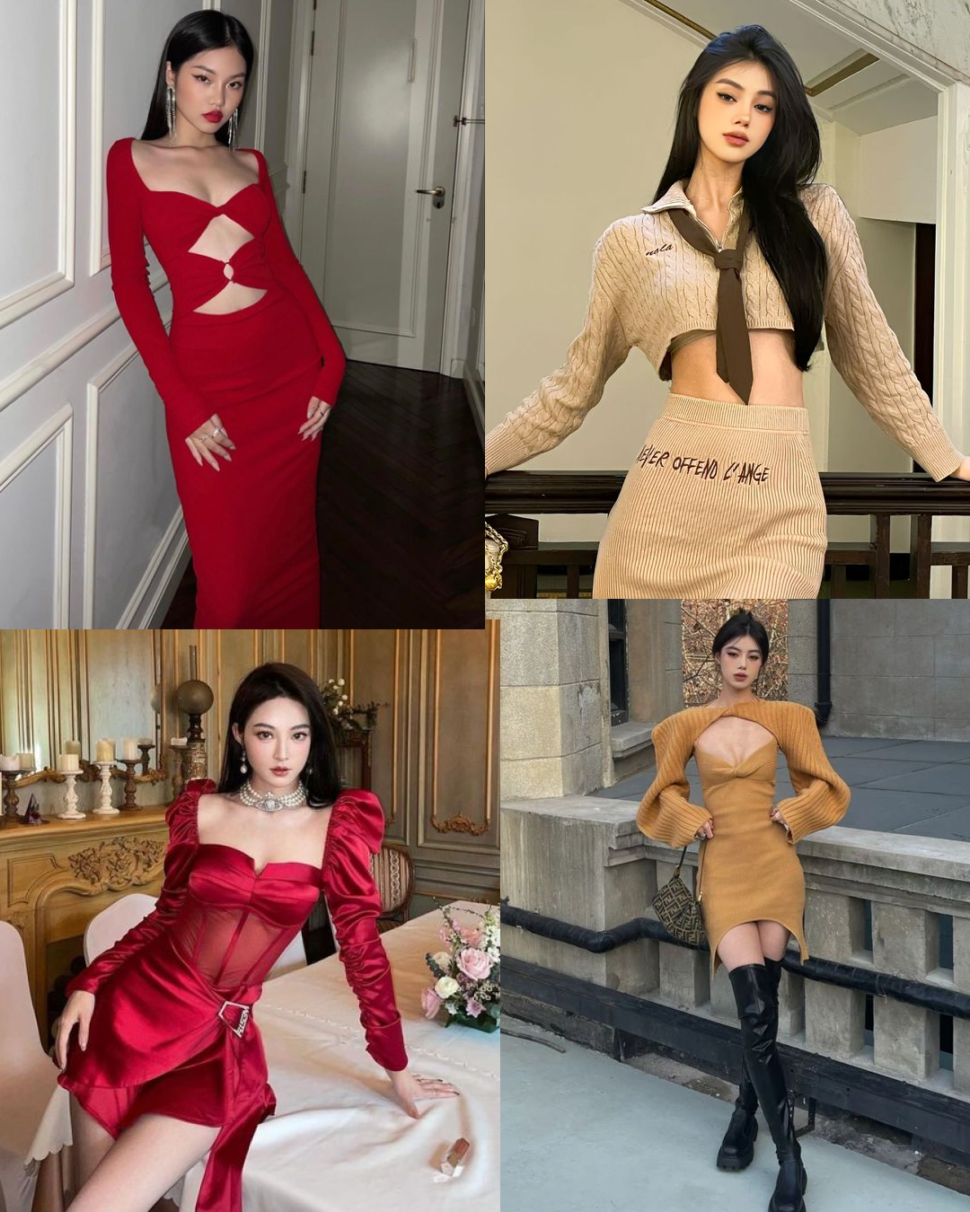 Valentine chia ph&aacute;i nữ th&agrave;nh 2 cực đối lập, phe n&agrave;o cũng đẹp v&agrave; sang - Ảnh 2.
