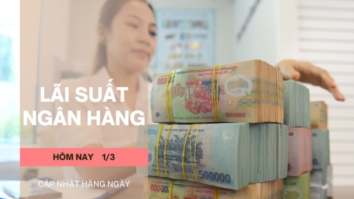 Lãi suất ngân hàng hôm nay 1/3: Tiếp tục hạ nhiệt - Ảnh 1.