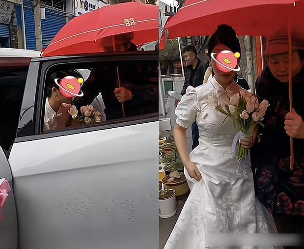 Trong ngày cưới, gia đình chú rể sầm mặt vì tình cũ cô dâu mang băng rôn với khẩu hiệu kỳ cục đến gây sự - Ảnh 4.
