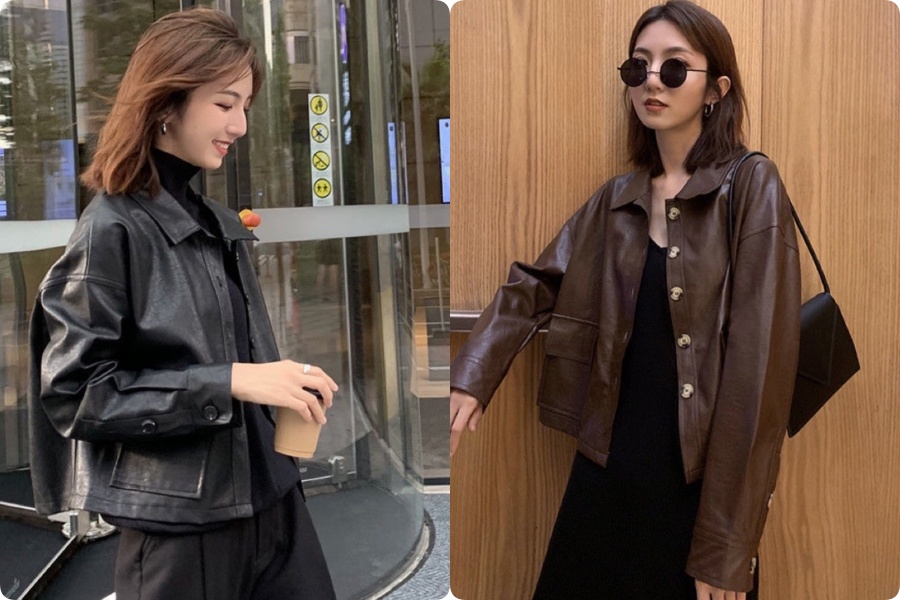 Style của Khả Ngân trong phim mới: Chiếc blazer da sang chảnh chiếm sóng ngay từ tập đầu tiên - Ảnh 13. Style của Khả Ngân trong phim mới: Chiếc blazer da sang chảnh chiếm sóng ngay từ tập đầu tiên - Ảnh 13.