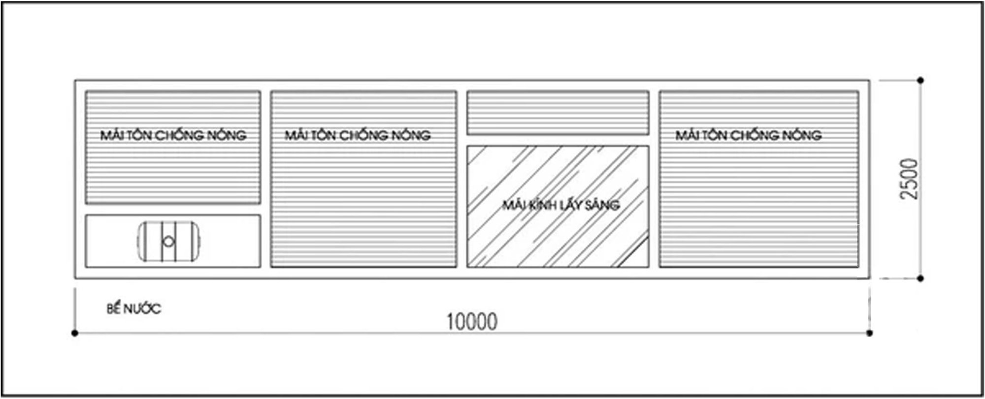 Tư vấn thiết kế nhà cấp 4 trên mảnh đất 25m2 hẹp và dài  - Ảnh 2.