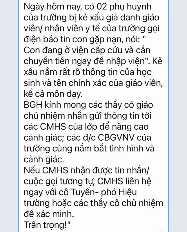 Giám đốc BV Nhi chỉ cách nhận diện thủ đoạn lừa đảo khiến phụ huynh chuyển tiền cho người lạ - Ảnh 1.