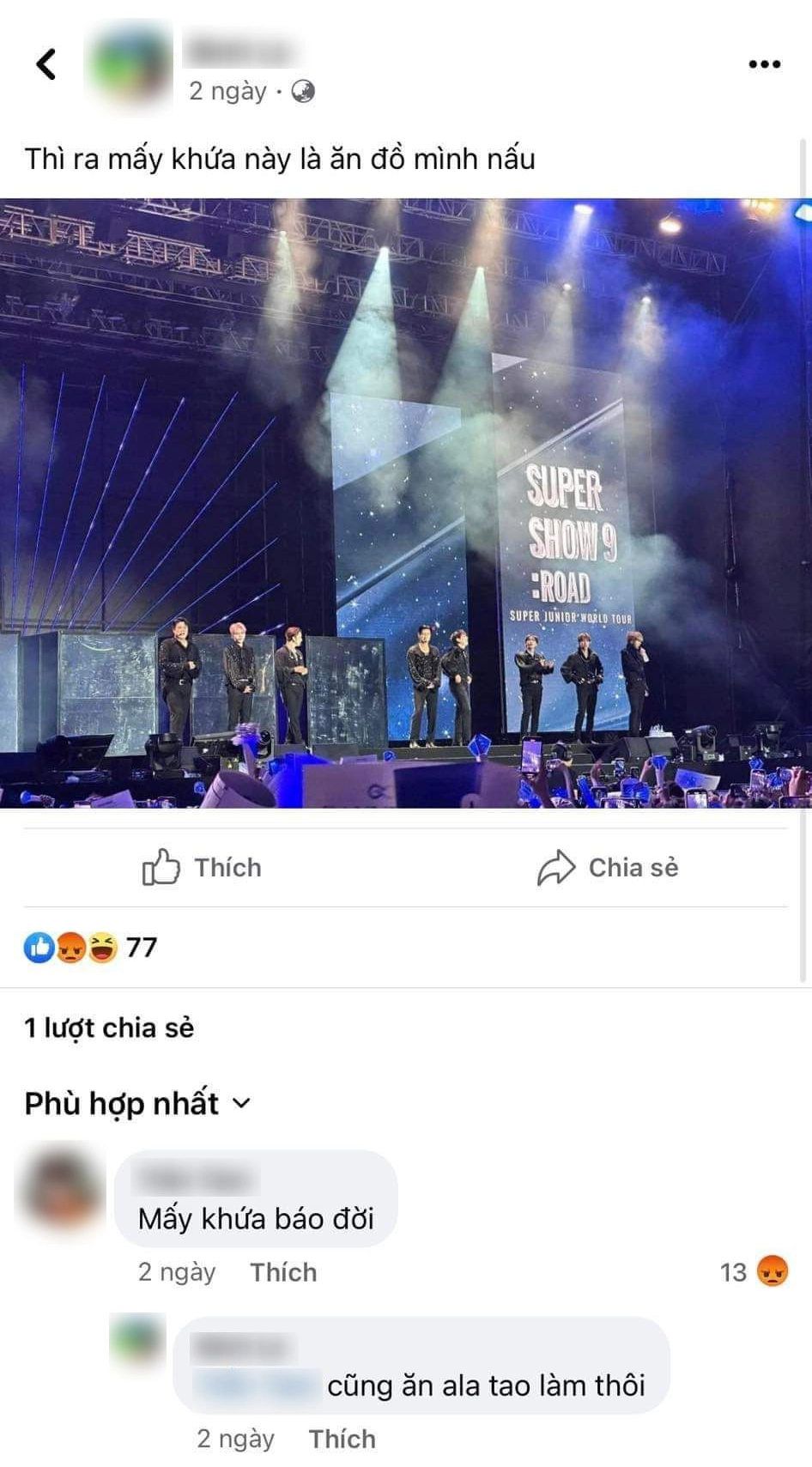 Super Junior bị đầu bếp khách sạn nhắc đến với lời lẽ gây phẫn nộ sau đêm diễn ở TP.HCM, Tổng Giám đốc phản hồi chính thức - Ảnh 2.