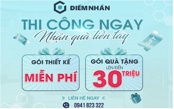 Nội Thất Điểm Nhấn mang đến giải pháp thiết kế cửa hàng đẹp - Ảnh 1.