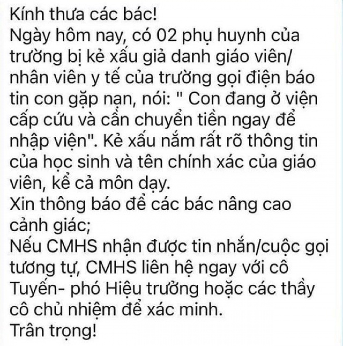 Lừa đảo chuyển tiền cấp cứu: Lộ lọt thông tin cá nhân nghiêm trọng - Ảnh 2.